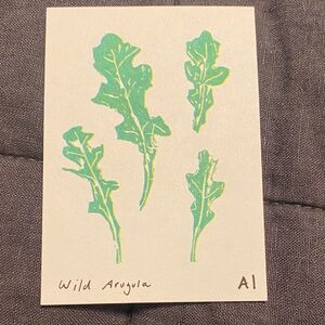 Inciardi Wild Arugula Mini Print
